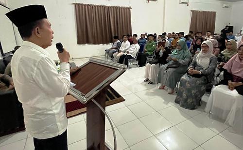 H Ishak Mekki Sosialisasikan Empat Pilar MPR RI di Kayuagung