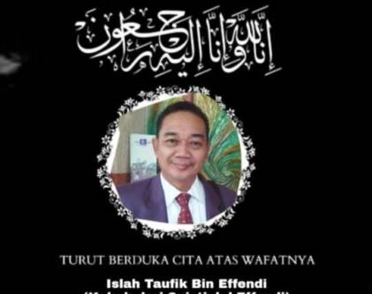 Sepak Bola Sumsel Berduka, Exco PSSI Sumsel Islah Taufik Effendi Tutup Usia