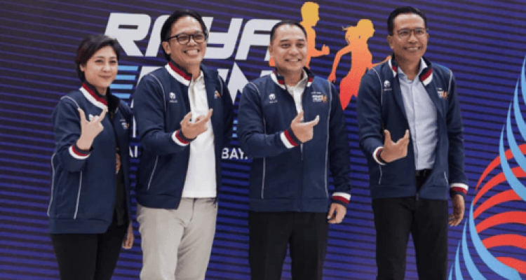 Jadi Sponsor Raya Run, Bank Raya Dorong Geliat Ekonomi Digital di Surabaya. Foto: viralsumsel.com