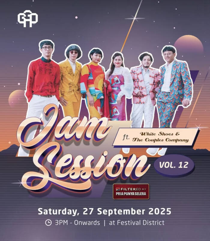 Jam Session Vol. 12 Bareng White Shoes & The Couples Company. Foto: viralsumsel.com