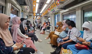 LRT Sumsel Terus Tingkatkan Pelayanan Dukung Mobilitas Masyarakat Palembang. Foto: viralsumsel.com
