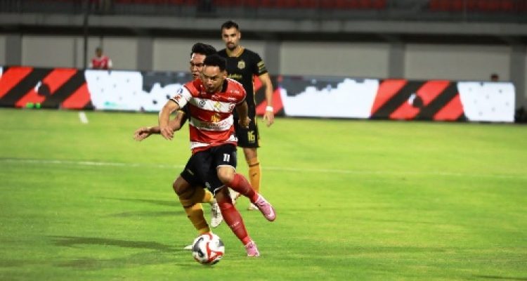 Madura United Catatkan Clean Sheet Perdana, Tahan Bhayangkara Presisi Lampung