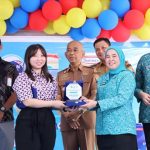 PKK Palembang Gandeng Indomaret dan Frisian Flag, Salurkan Bantuan PMT Untuk Cegah Stunting