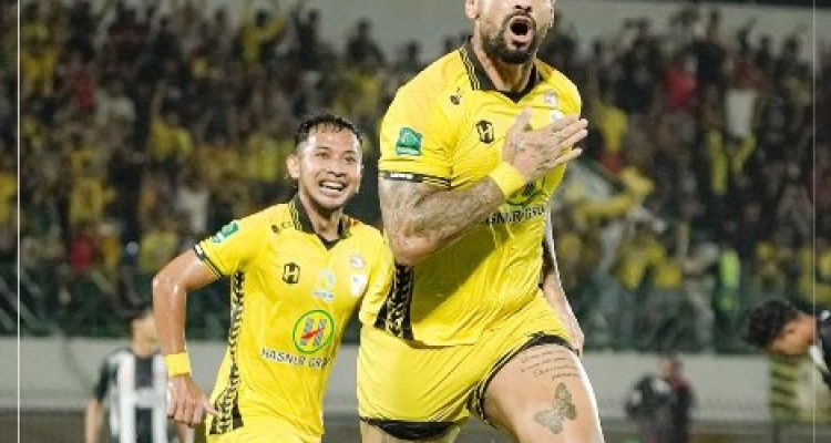 Barito Putera Taklukkan Kendal Tornado FC Lewat Gol Telat Renan da Silva