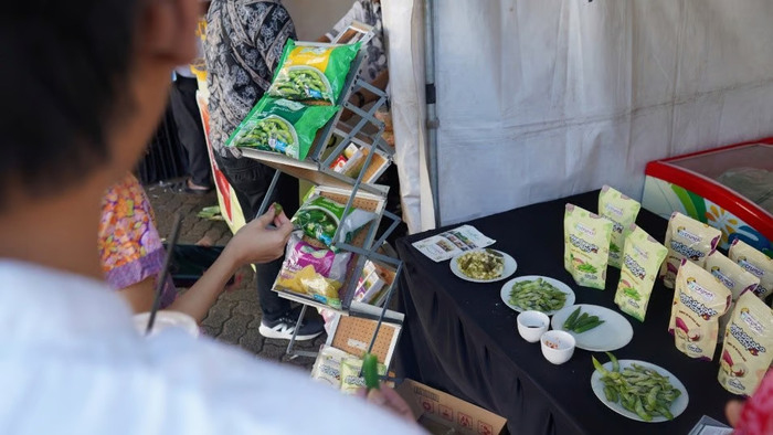 Holding Perkebunan Nusantara Dorong Hilirisasi, PTPN I Pamerkan Walini, Hycrunch, dan Hygreen di Rapimnas Tani Merdeka. Foto: viralsumsel.com