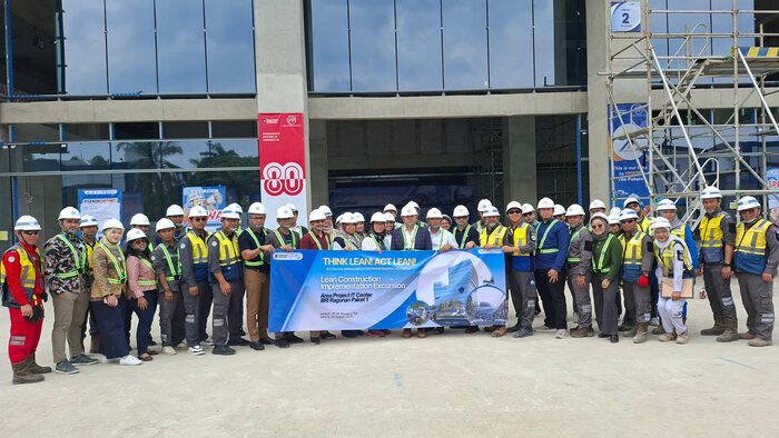 Proyek BRI Ragunan yang dibangun oleh PTPP terpilih sebagai Proyek Strategis yang Menerapkan Lean Construction. Foto: viralsumsel.com