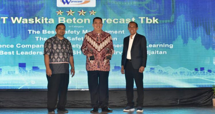 WSBP Raih Penghargaan Bintang 4 di Indonesia Safety Excellence Award 2025. Foto: viralsumsel.com