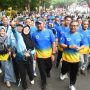 Gubernur Herman Deru Buka Jalan Sehat IKA UII, Tekankan Pentingnya Peduli Sesama