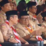 2.000 Pramuka Padati Cadika Palembang, Ratu Dewa Tegaskan Ekstrakurikuler Wajib di Sekolah!