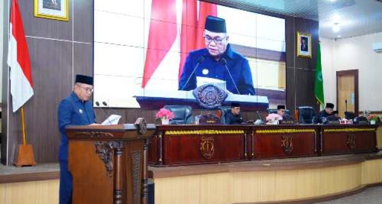 Bupati Muba H M Toha Tohet Sampaikan R-APBDP TA 2025