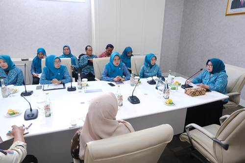 TP PKK Muba Gelar Rapat Persiapan Untuk Sambut Kedatangan Kunjungan Ketua TP PKK Sumsel