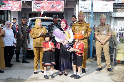 Jadi Pembina Apel di TK YPI Indra 2, Ini Pesan Ketua TP PKK Palembang