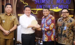 Audiensi Dirut Baru PT Pusri, Gubernur Herman Deru Tekankan Pentingnya Distribusi Pupuk untuk Pertanian Sumsel