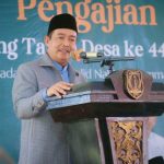 Sholawat Bergema di Sungai Lilin, Wabup Kyai Rohman Hadiri Pengajian Akbar Maulid Nabi & HUT Desa Berlian Makmur ke-44