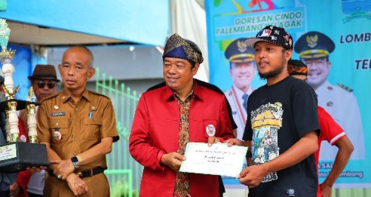 Lomba Mural “Goresan Cindo Palembang Belagak” Resmi Ditutup, Kuda Poni Raih Juara Pertama