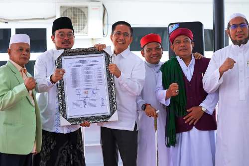 Ratu Dewa–Prima Salam Jalin Silaturahmi dengan Maspuroh, Sepakat Perkuat Program Umat
