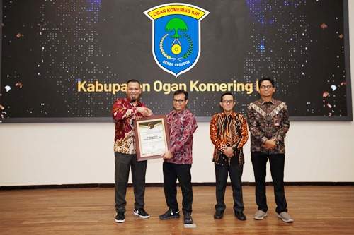 OKI Masuk 10 Tebaik Nasional dalam Tata Kelola Transformasi Digital