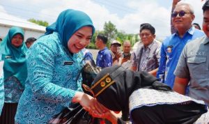 Lidyawati Cik Ujang Tekankan Revitalisasi PKK di Desa Sinar Harapan Mulya OKI