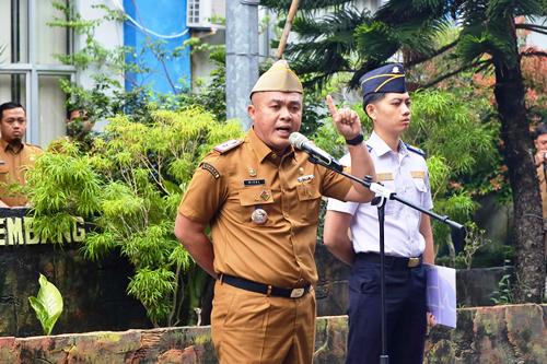 Sekda Palembang Tegaskan Disiplin Petugas Dishub di Titik Rawan Macet