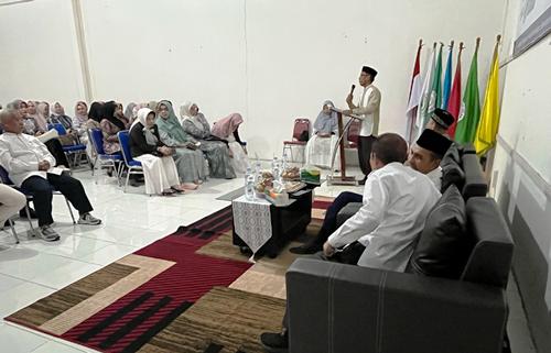 H Ishak Mekki Sosialisasikan Empat Pilar MPR RI di Kayuagung