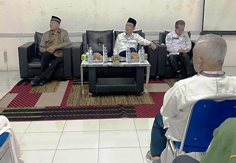 H Ishak Mekki Sosialisasikan Empat Pilar MPR RI di Kayuagung