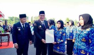 2.563 PPPK Resmi Dilantik Bupati Muba, Ini Pesan Penting untuk ASN Baru