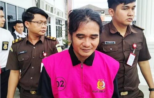 Mantan Kades Sukamenang Ditahan Kejari Lubuk Linggau, Diduga Korupsi Dana Desa Rp744 Juta