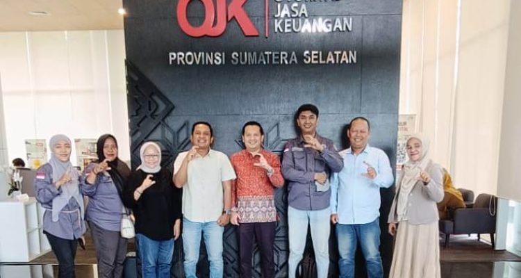 DPD PJS Sumsel Audiensi dengan OJK: Bahas UKW, Kolaborasi Pers Digital, dan Literasi Keuangan