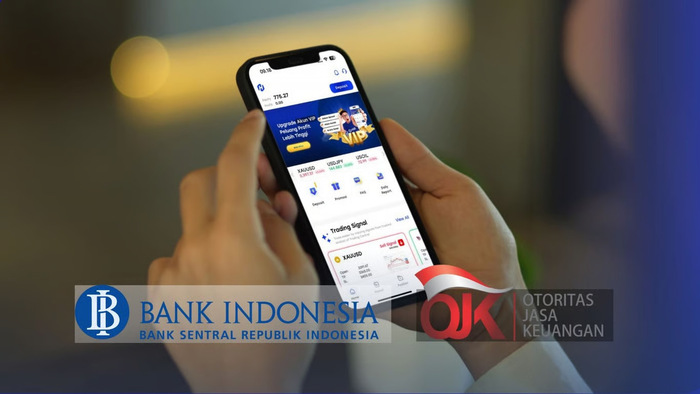 HSB Investasi Resmi Terdaftar di OJK dan Bank Indonesia, Trading Makin Aman. Foto: viralsumsel.com