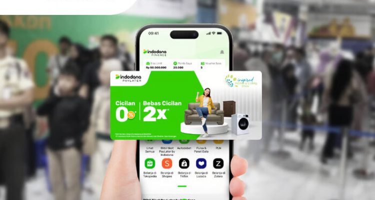 Dukung Kemudahan Transaksi dan Fleksibilitas, Indodana PayLater Hadir Meriahkan Bazar IHLS. Foto: viralsumsel.com