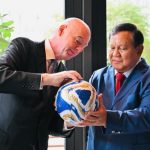Prabowo Subianto dan Presiden FIFA Gianni Infantino Bahas Masa Depan Sepak Bola Indonesia di New York