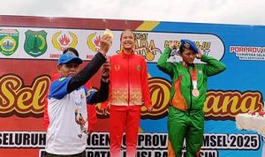 Atlet Putri Muba Sabet Emas dan Perak di Lomba Lari 200 Meter PORPROV Sumsel XV