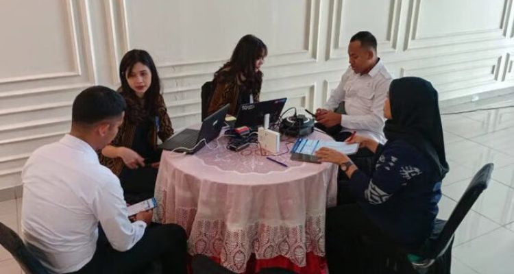 BRI Branch Office Jatinegara Region 6/Jakarta 1 Gelar Akuisisi BRImo dan Tabungan. Foto : viralsumsel.com