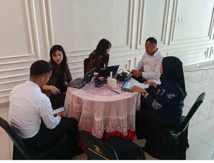 BRI Branch Office Jatinegara Region 6/Jakarta 1 Gelar Akuisisi BRImo dan Tabungan. Foto : viralsumsel.com