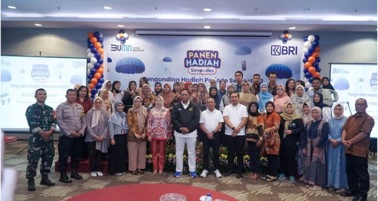 BRI Branch Office Kemayoran Region 6/Jakarta 1 Gelar Panen Hadiah Simpedes TW II periode 2024, Apresiasi untuk Nasabah Setia. Foto: viralsumsel.com