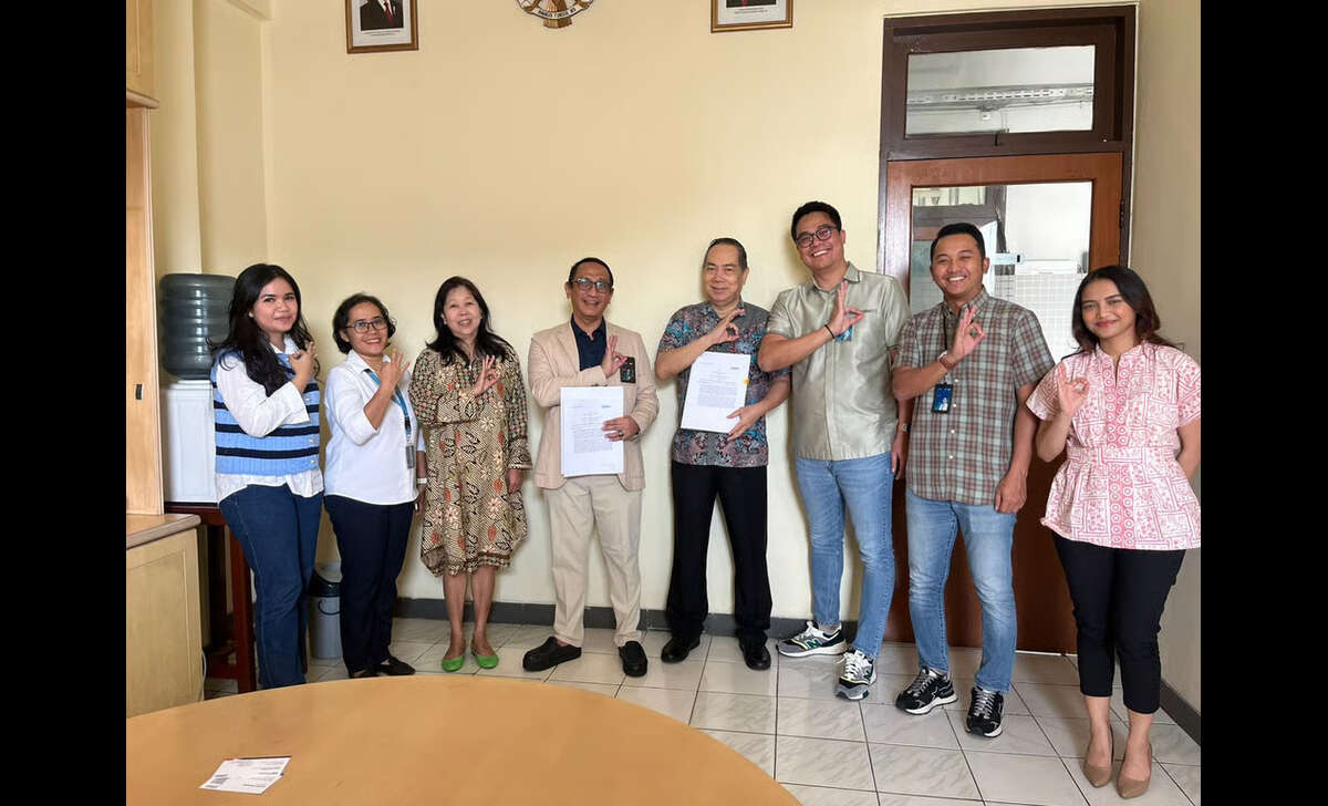 BRI Branch Office Kramat Region 6-Jakarta 1 Jalin Kerja Sama dengan Yayasan Bunda Hati Kudus dalam Pembayaran PPDB Melalui Kartu Kredit BRI Bunga 0. Foto: Viralsumsel.com