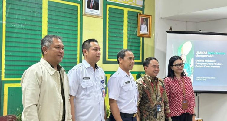 BRI KCP Kalisari dan Kecamatan Pasar Rebo Dorong UMKM Naik Kelas Lewat Pemanfaatan AI. Foto: viralsumsel.com