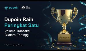 Dupoin Kembali Raih Peringkat Pertama sebagai Pialang dengan Volume Transaksi Terbesar September 2025 versi JFX. Foto: Viralsumsel.com