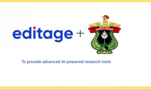 Editage berkolaborasi dengan Universitas Hasanuddin menyediakan Alat Bantu Penulisan Riset Berbasis AI. Foto: viralsumsel.com