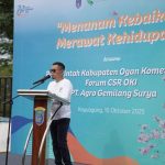 Forum CSR OKI Gerakkan Penanaman 300 Pohon Tabebuya Sambut HUT ke-80 Kabupaten OKI