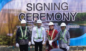 Groundbreaking Gedung Kuliah Jurusan Kesehatan Politeknik Negeri Madura. Foto: viralsumsel.com