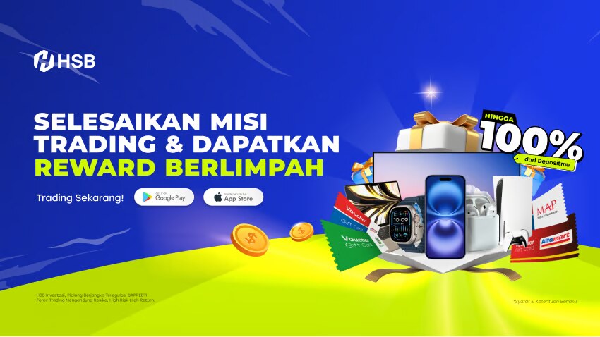HSB Investasi Rilis Skema Apresiasi Baru, Trading Tak Lagi Sekadar Profit. Foto: viralsumsel.com