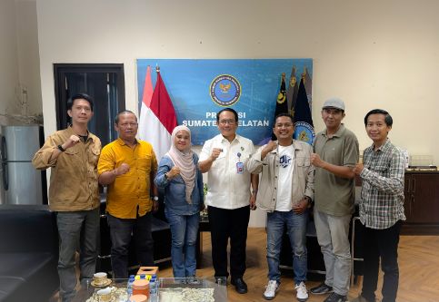 PJS Sumsel Audiensi dengan BNN, Brigjen Hisar: Rehabilitasi Pecandu Gratis dan Rahasia Terjamin