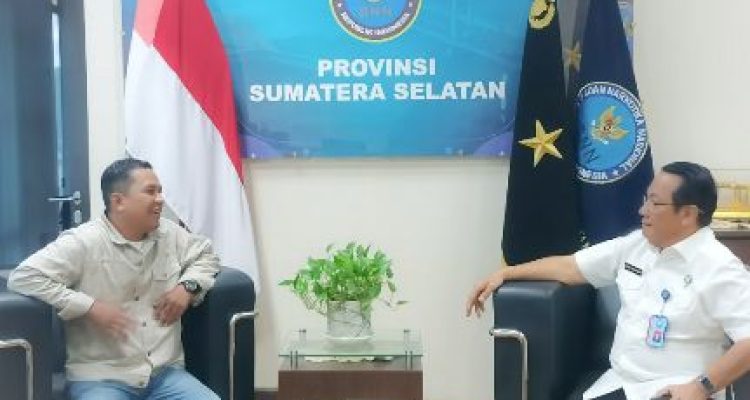 PJS Sumsel Audiensi dengan BNN, Brigjen Hisar: Rehabilitasi Pecandu Gratis dan Rahasia Terjamin