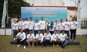 Indahkan Kota Kayuagung, 300 Pohon Tabebuya Ditanam Sambut HUT ke-80 Kabupaten OKI