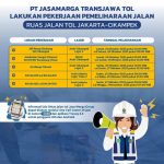 Jaga Kenyamanan Pengguna Jalan, JTT Lanjutkan Pemeliharaan di Tol Jakarta–Cikampek. Foto : viralsumsel.com