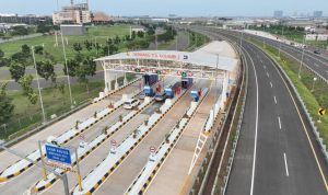 Jalan Tol Kamal–Teluk Naga–Rajeg (Kataraja) Seksi 1, resmi dibuka untuk umum mulai 9 Oktober 2025. Foto: viralsumsel.com