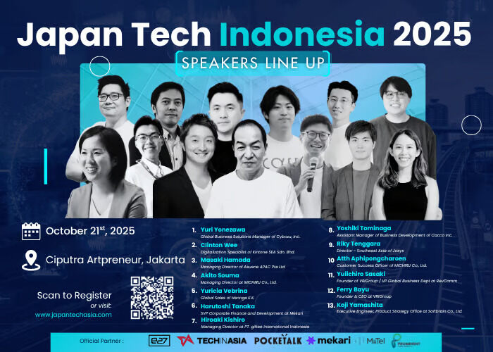 Event Teknologi dan Pameran di Jakarta Japan Tech Indonesia 2025 Menjadi Pintu Gerbang Peluang Baru Bersama Startup dan Industri Jepang di Indonesia. Foto: viralsumsel.com