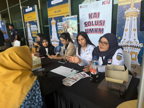 KAI Group Perkuat Dukungan terhadap UMKM. Foto : viralsumsel.com KAI Group Perkuat Dukungan terhadap UMKM. Foto : viralsumsel.com