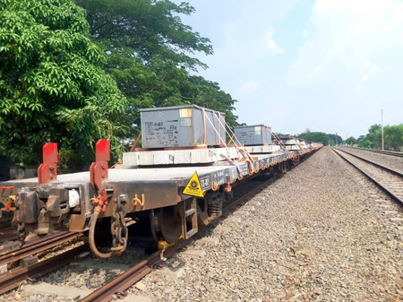 KAI Logistik Perkuat Dukungan Terhadap Proyek Infrastruktur Perkeretaapian. Foto : viralsumsel.com